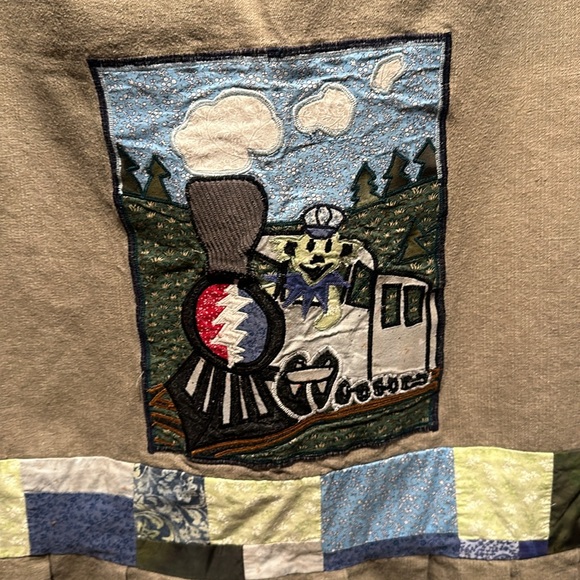 Grateful Dead Skirt by Namaste Creations - Picture 2 of 5